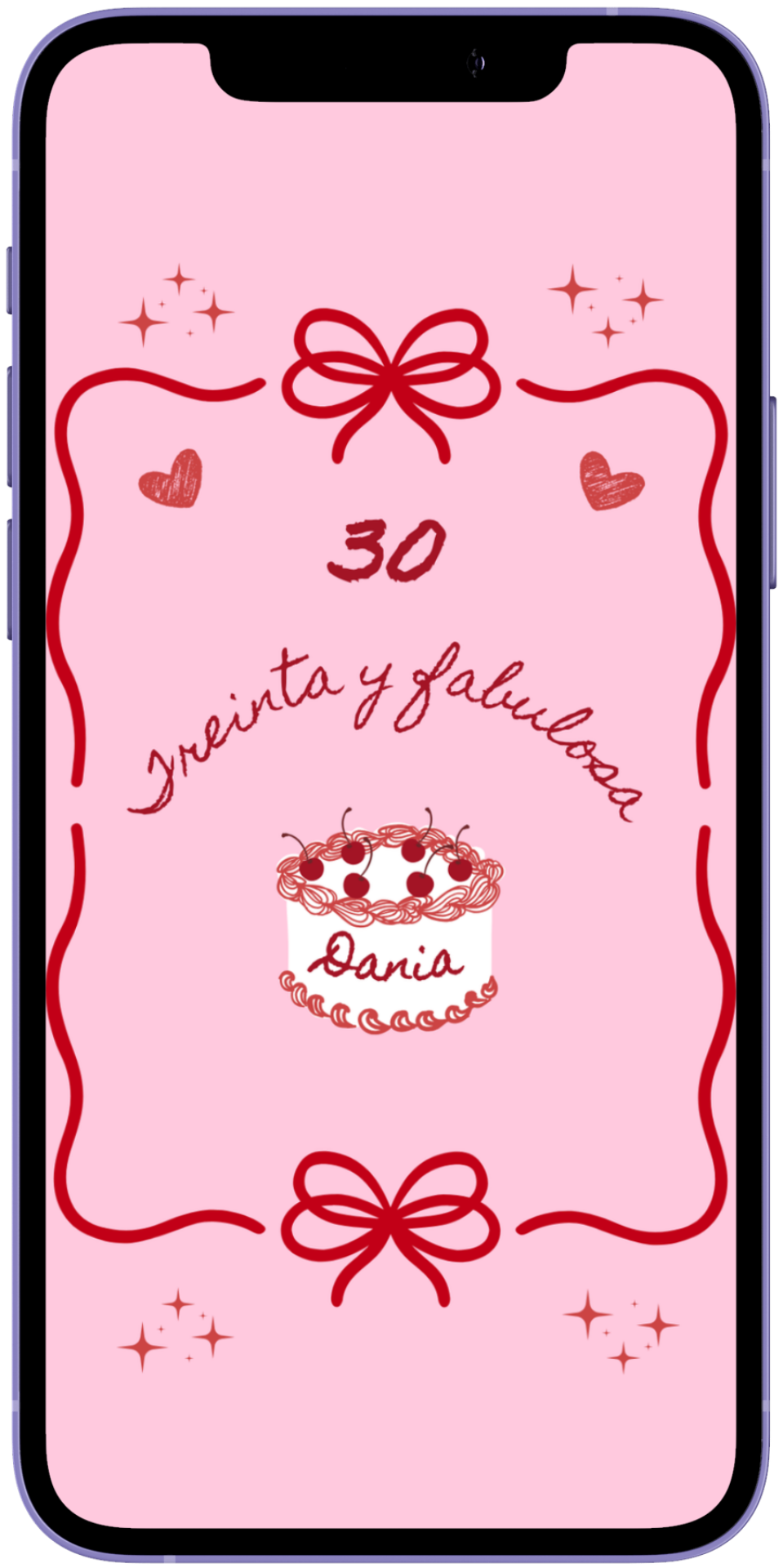 Cherry Pink Birthday